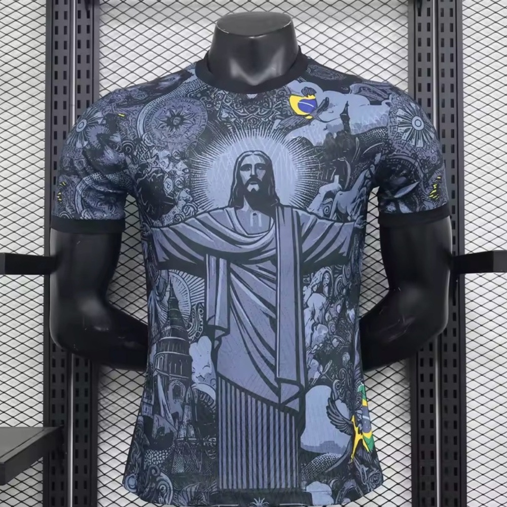 Graphic T-Shirt with Religious Art